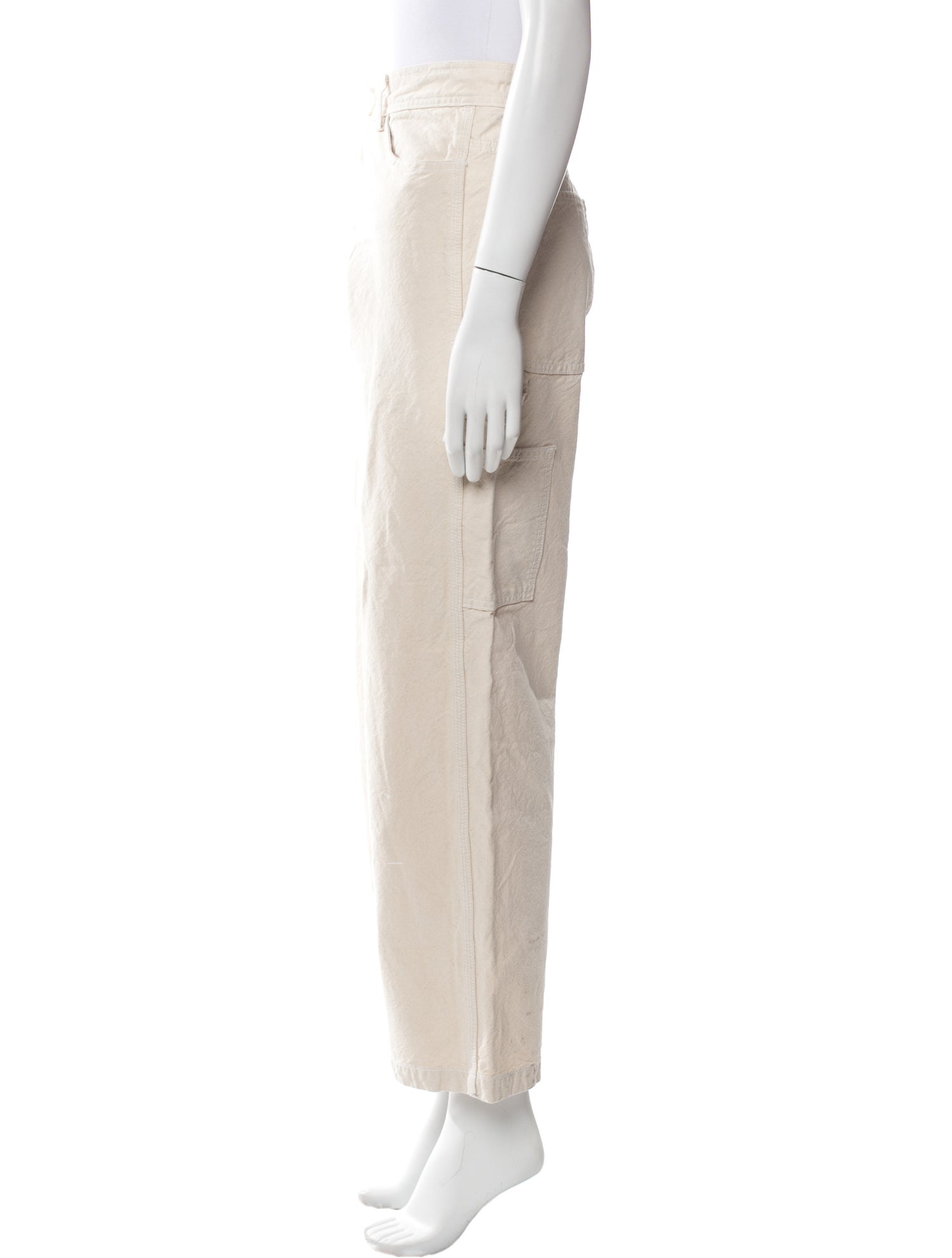 Jesse Kamm High-Rise Wide Leg Jeans